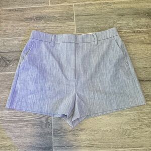 Nine West High Rise Flat Front 
Trouser Shorts Women’s Dressy Casual Size Large